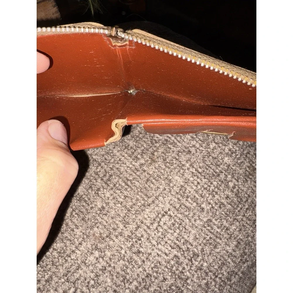 Vintage Kids Bi-Fold Wallet Cowboy Horse Gun Zippered Cowboy Western Theme Haiti